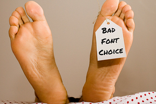 The Hidden Danger in Fancy Fonts — Bad for Sales, Bad for Your Health