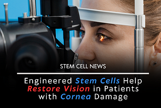 Engineered Stem Cells Help Restore Vision in Patients with Cornea Damage