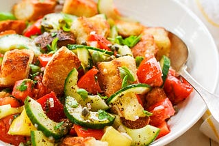 Best Italian Dish To Try At Home Quarantine — Panzanella Salad Recipe