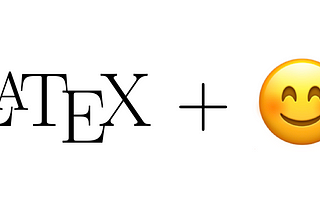 Using Emojis in LaTeX