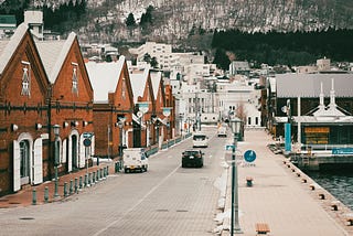 Hakodate bay area, Hokkaido, Japan