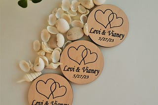 Discover the Charm of Bulk Wood Wedding Favors
