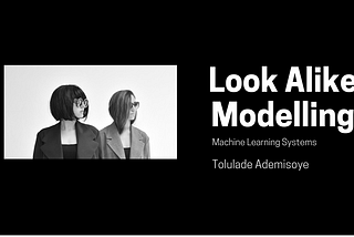 Introduction to Look-alike-Machine Learning Modelling