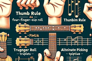 Ukulele picking patterns