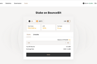 How to Stake BB and BBTC on BBScan