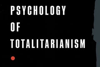 “The Psychology of Totalitarianism” by Mattias Desmet is About Waking Up From Self-Hypnosis.
