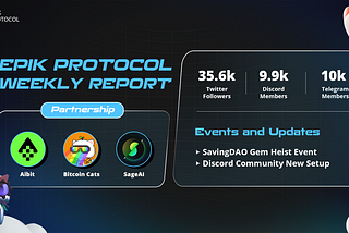 EpiK Protocol Weekly Report (25th March — 31st March)