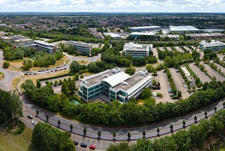 An aerial photo of Thames Valley Park, the new Home of Conectid Group, an innovative technology company providing transformative solutions across diverse sectors. Dedicated to ethical practices, mutual respect, sustainability, and community development, Conectid Group aims to leverage technology . Conectid, Conectid Group is an innovative technology company providing transformative solutions across diverse sectors. Dedicated to ethical practices, mutual respect, sustainability and community deve