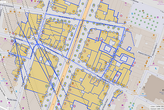 How to Count the Number of Buildings in an Area by Category using OpenStreetMap API?