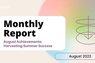 Hamster Network Monthly Report