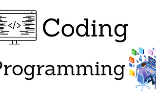 Coding vs Programming
