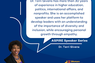 ASPIRE Speaker Series — Dr. Terri Givens