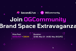 Join OGCommunity Brand Space Extravaganza