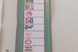 NON-INCLUSION OF PARTY LOGO ON BALLOT FC/324/RV