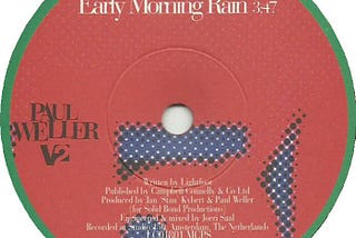 Iconic Song: “Early Morning Rain”