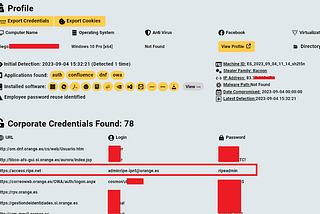 Infostealer infection of an Orange employee results in BGP disruptions