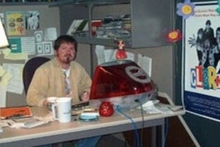Open letter to a picture of myself back in cubicle life, 2003-ish, part II.