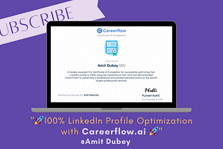 🚀100% LinkedIn Profile Optimization with Careerflow.ai 🚀