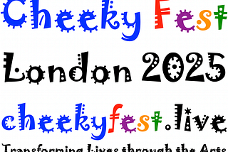Cheeky Fest 2 — thank you’s