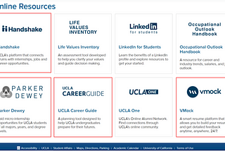 Career Center Resources @ UCLA