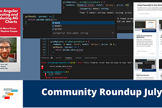 AG Grid Community Roundup July 2022