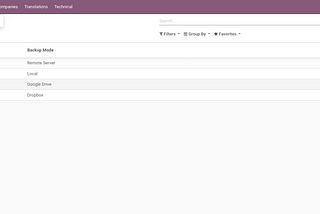 AUTO BACKUP ODOO DATABASES & FILESTORE