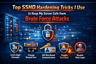 Top SSHD Hardening Tricks I Use to Keep My Server Safe from Brute Force Attacks