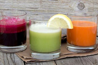 Detoxification Smoothie as a Healthy Diet Smoothie to Lose Excess Weight