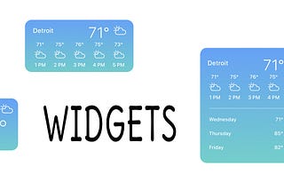 iOS Widgets