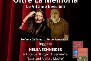 Proposta di Evento Teatrale — Oltre la Memoria, le Vittime Invisibili