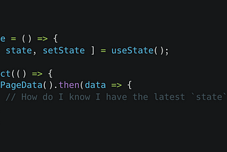 A slightly better useState