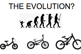 The evolution of the bike