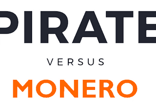 Monero (XMR) vs PIRATE (ARRR)