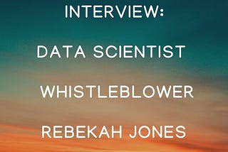 INTERVIEW: COVID-19 Data Scientist and Whistleblower Rebekah Jones is a Profile in Courage