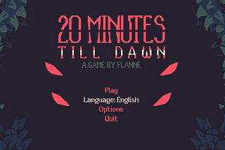 Game Review: 20 Minutes Till Dawn
