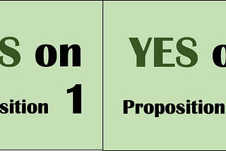 Vote YES on Props 1 & R on Tuesday, April 5th