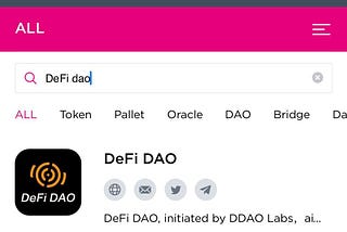 DeFi DAO has been Included in Polkadot Ecosystem