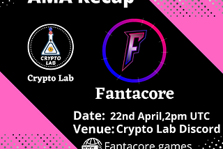 Fantacore X Crypto Lab Discord AMA