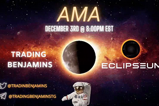 $ECL — eclipseum.org AMA Held December 3rd @ 8pm EST
