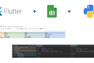 Flutter + Localisation + Google Sheets API + Python => Internalisation paradise