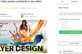 Top 5 Graphic Designers on Fiverr