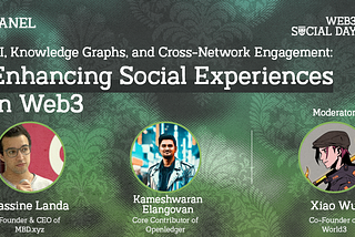 AI, Knowledge Graphs, and Cross-Network Engagement: Enhancing Social Experiences in Web3 | Web3…