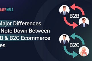 Diiference between B2B and B2C eCommerce sites