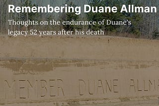 Remembering Duane Allman