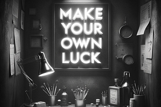 Make Your Own Luck [Letter 6/365]