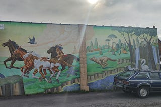 Mural Honors Sacred Animals of Tribe