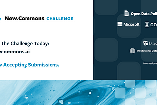 The New Commons Challenge: Advancing AI for Public Good through Data Commons