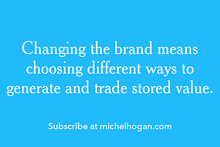 What’s your hurry? Changing a brand is slow work