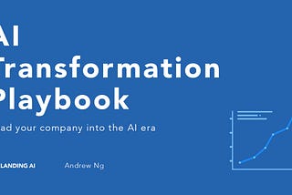 Introducing the AI Transformation Playbook