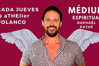 Polanco, Mexico City Celebrity Clairvoyant Psychic Medium Raphael Pathe at Athelier Cafe Toscano